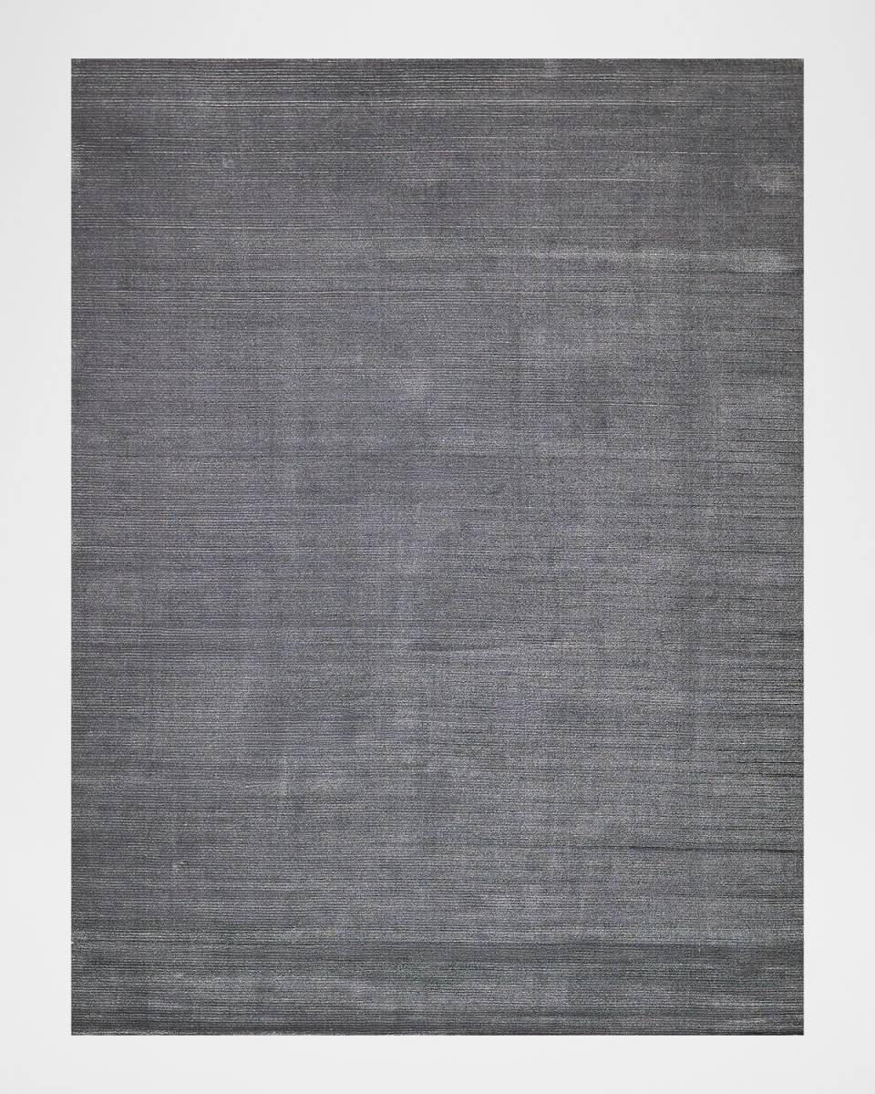 Pavia Hand-Loomed Gray Rug, 8' x 10'